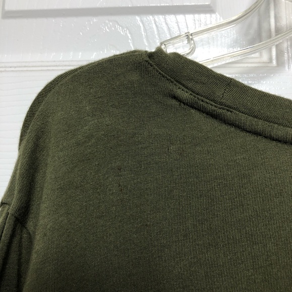 Old Navy Cotton Long Sleeve Green Pine Women’s Shirt Size 2X - Picture 14 of 15